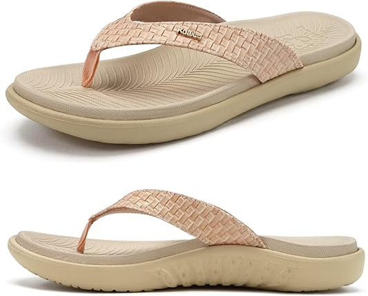 Womens Flip Flops Ladies Yoga Mat Comfortable Walking Thong Sandals